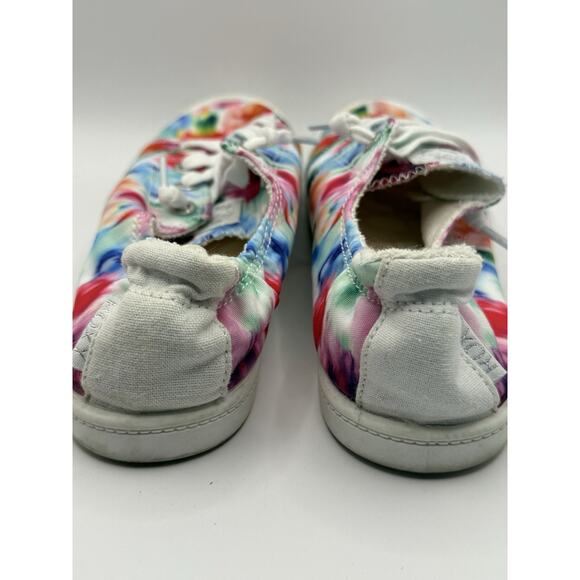 Roxy Bayshore III Slip-On Sneaker, Women's Size 7.5 - Multi Watercolor - Picture 7 of 10